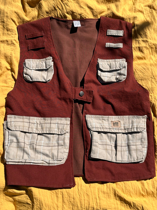 The classic brown vest