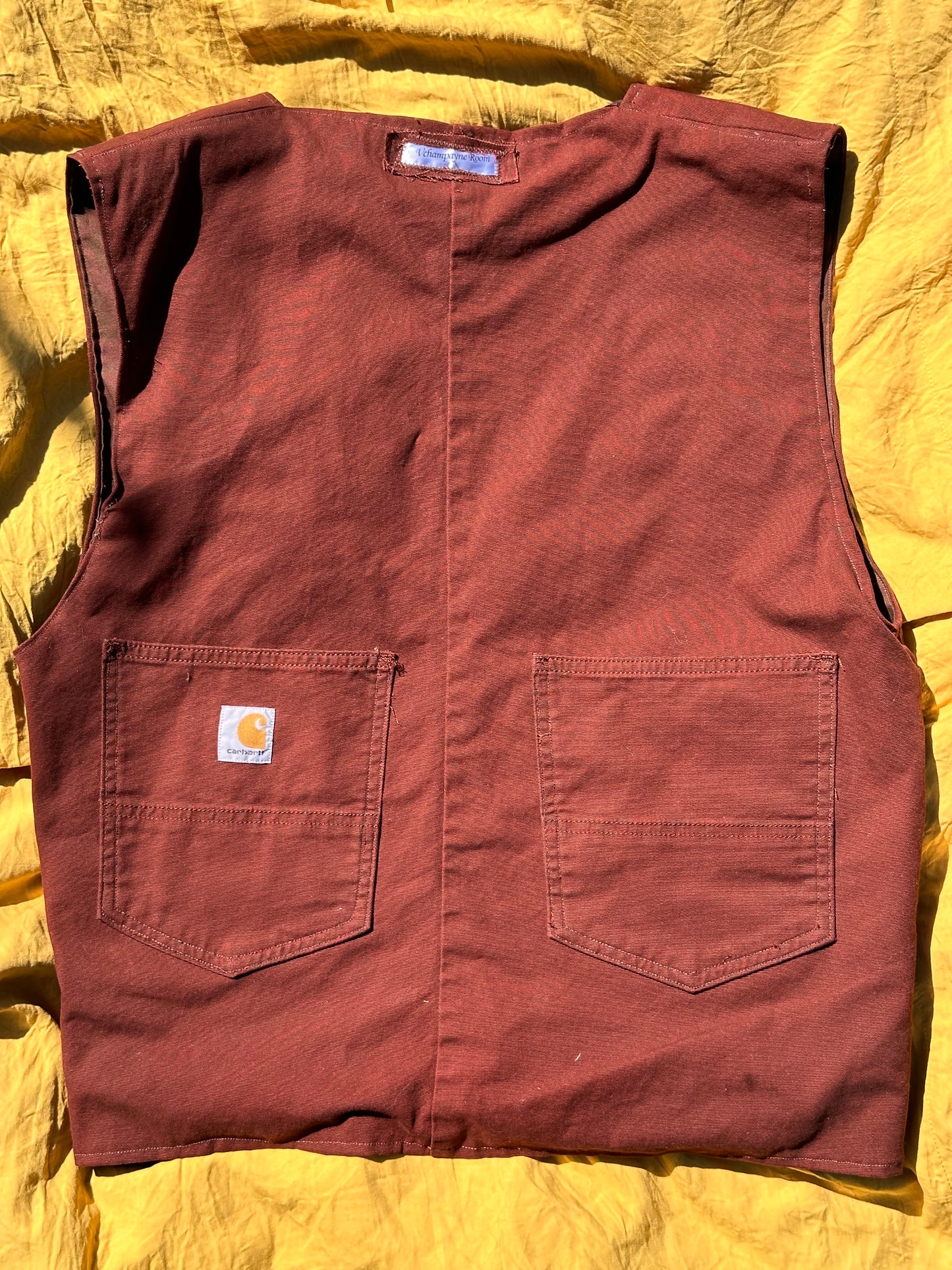 The classic brown vest