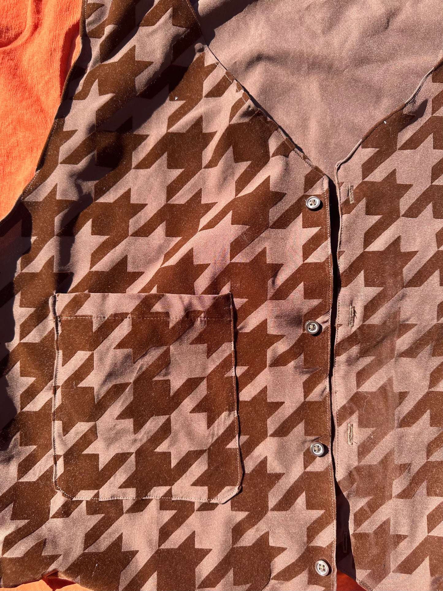 Houndstooth (Brown)