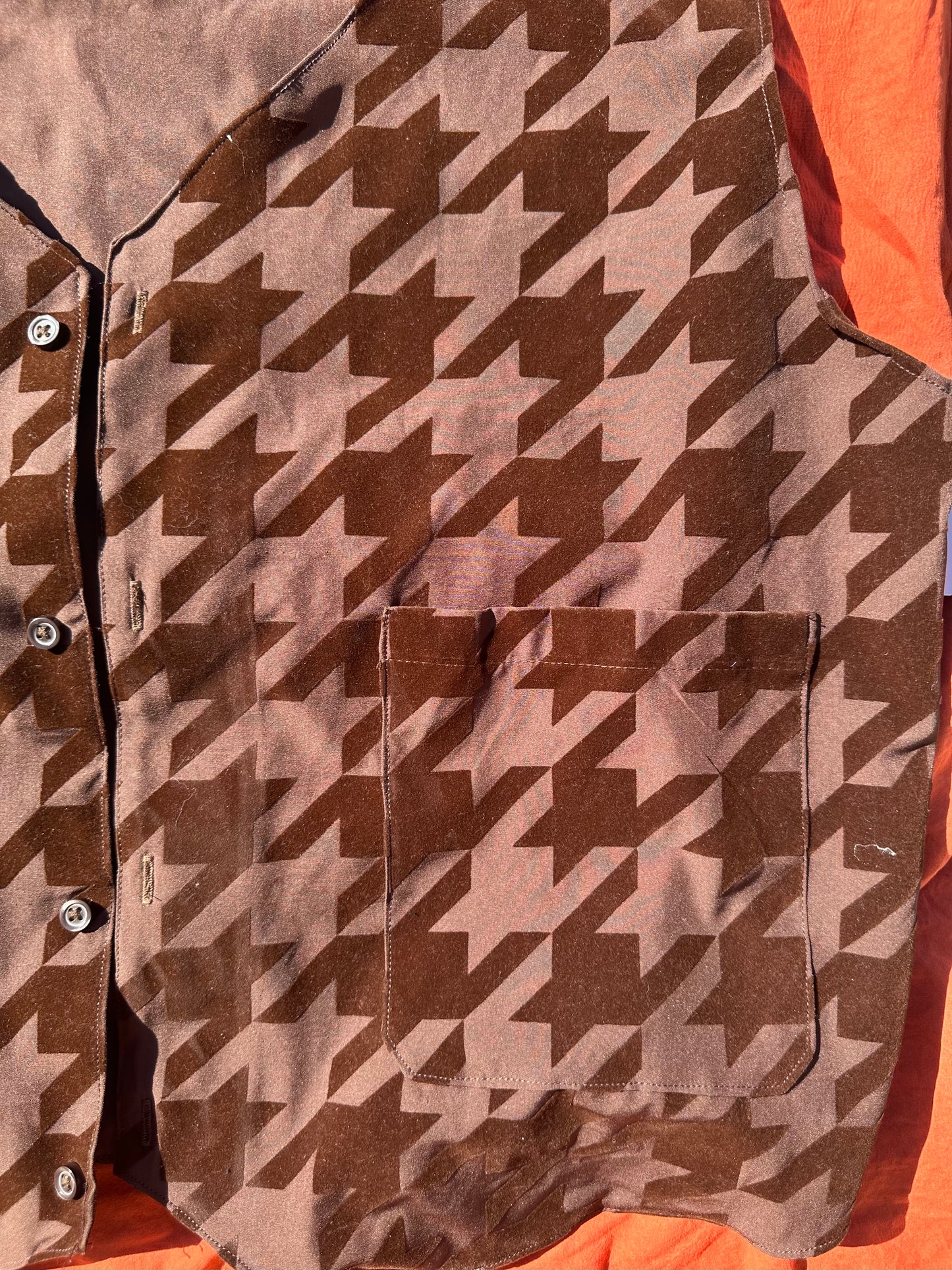 Houndstooth (Brown)